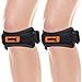 JUNING Knee Strap 2 Pack,Pain Relief Patellar Tendon Support,Knee Strap Brace Support for Hiking,Soccer,Basketball,Running, Jumpers Knee,Tennis,Tendonitis,Volleyball & Squats