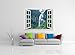 wall26 Grand Waterfall Green Mountain Open Window Mural Wall Sticker - 36