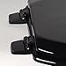 Comfort Seats C3B4R290 Toilet Seat, Round, Black