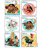 45 pack stickers Disney Moana Birthday Party Supplies