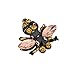 Lychee Rhinestone Bee Patch Sewing on Appliques DIY Clothes Shoes Bags Decor Gift