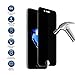 2 Pack GuardEZ iPhone 7 Plus Privacy Screen Protector , Anti-Spy iPhone 7 Plus Tempered Glass Screen Cover 9H Hardness and Easy Install Screen Protector for Apple iPhone 7 Plus 5.5 Inch