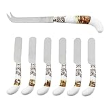 Spode 1583108 Woodland Cheese 6 (Knife-Rabbit/Spreaders-Assorted)