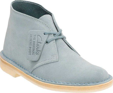 clarks blue desert boots