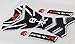 5D Real Carbon look GSXR Fuel Gas Tank Cap Protector Pad Janpanese Style Tank Pad Decal Stickers Gsxr Keychain Tank Protector for GSXR 600 GSXR 750 GSXR 1000 K6 K7 K8 K9 L1 2006-2017(3pcs per set)