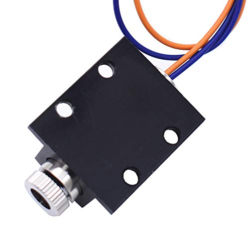 TXINLEI 250mW 650nm Red Dot Laser Module, DC 3-5V Focal Adjustable Laser Head with Heatsink for DIY Laser Engraver Machine