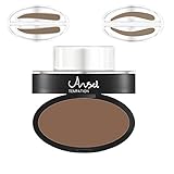 Froomer Beginner Eyebrow Stamps Seal Eyebrow Powder Quick Eyebrow Makeup (2 # Dark Brown)