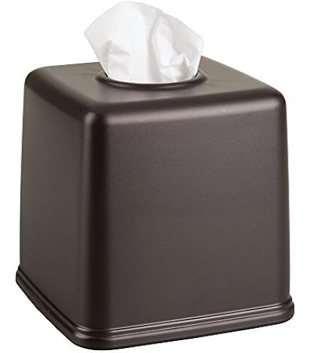 Amazon.com: mDesign Steel Facial Tissue Box Cover/Holder for