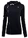 TAM WARE Women Slim fit Zip-up Hoodie Jacket TWHD1003-BLACK-M