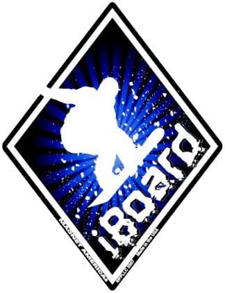 Black Diamond Snowboard DECAL (non-magnetic!)