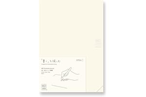 DESIGNPHIL Midori 15312006 Notebook, MD Notebook, Journal, A5, 1 Page Per Day, Unruled, A