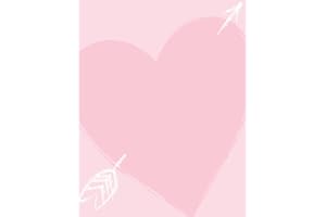Great Papers! Heart of Love Letterhead, 8.5" x 11", 80 count (2017031)