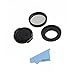 Williamcr Lens Protective Cap Cover+37mm UV Filter Lens for XIAOMi Yi 2 II 4K 4K+ Action Camera Accessories