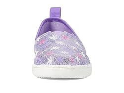 TOMS Girls Alpargata Loafer Flat, Wild Orchid Star