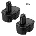 FirstPower for Dewalt 18V Battery DC9096 DC9098 Compatible with Dewalt 18V XPR Cordless Power Tools DC9096 DC9098 DC9099 DW9095 DW9096 DW9098 DE9038 NI-MH 2 Packs