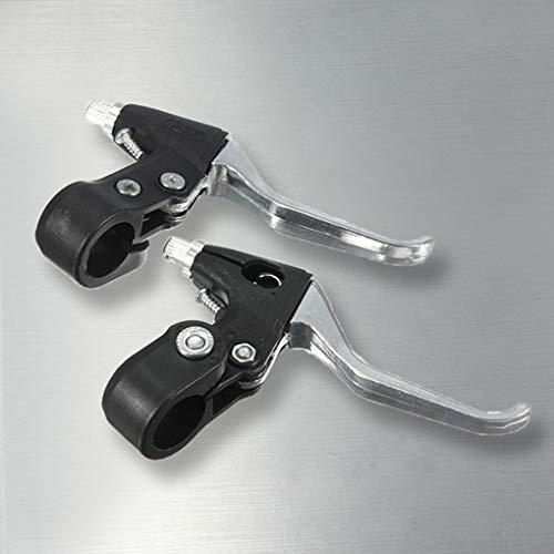 1Pair Left Right Aluminium Alloy Mountain Bicycle Bike Handle Hand Brake Lever Caliper Gear Lever
