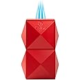 Colibri Quasar Table Triple Flame Lighter - Red
