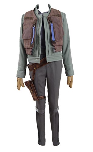Women Sci-fi Movie Costume Battle Outfit Vest Jacket Shirt Pants Full Set