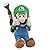 Shalleen Super Mario Bros Luigi's Mansion 2 Luigi 7" Figure Stuffed Plush Toy Doll 2015