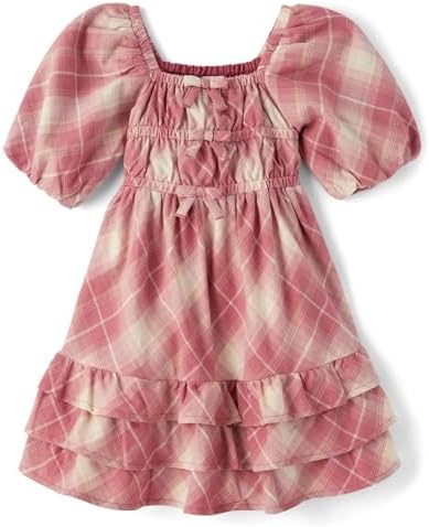 Amazon.com: Gymboree,and Toddler Christmas Holiday Dresses,Apple  Plaid,12-18 Months: Clothing, Shoes & Jewelry