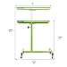 OEMTOOLS 24616 29 Inch Portable Tear Down Tray, Perfect Mobile Tray Table for Mechanics, 55-Pound Capacity, Steel Construction, Green