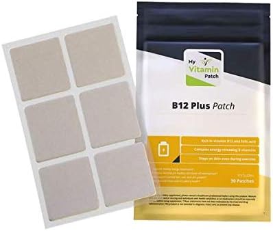 B12 Energy Plus Topical Patch by MVP (6-Month Supply)