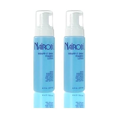 Nairobi Wrapp-It Shine Foaming Lotion 8 fl. oz. (237 ml)&quot;Pack of 2&quot