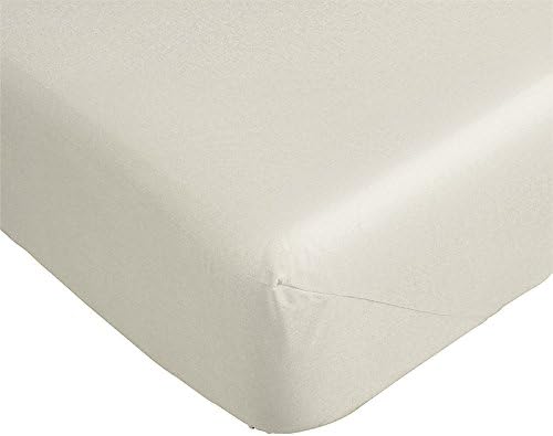 Sun rey-sábana Fitted Percale of a Ground and Middle Kingdom cream