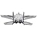 Hover-Way RC Sonic Explorer Jet with Landing Gear - Grey