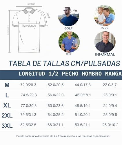zitysport Men's Polo Shirt Sleeve with Chest Pocket Golf Polo Breathable Quick Dry Poloshirt Sport Man Slim Fit Tshirt Summer Shirt Man