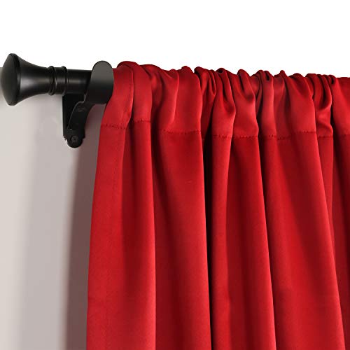 image for SUO AI TEXTILE Blackout Curtains Rod Pocket Room Darkening Thermal Ins