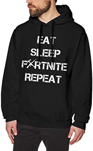 Eat Sleep Repeat Fort Nite Black T Shirt