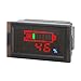 DROK Waterproof LED Digital Battery Volt Meter DC 12V 24V 36V 48V 60V 64V 72V Acid Lead Lithium Polymer Battery Capacity Indicator Thermometer Voltage Temperature Guage Monitor for Electromobile