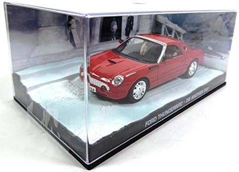 JAMES BOND - 1/43 car compatible for Ford Thunderbird 007 from Movie: Die Another Day - KY14SP, Red, 1/43 scale - Image 5