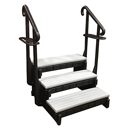 Compare price to hot tub steps with handrail