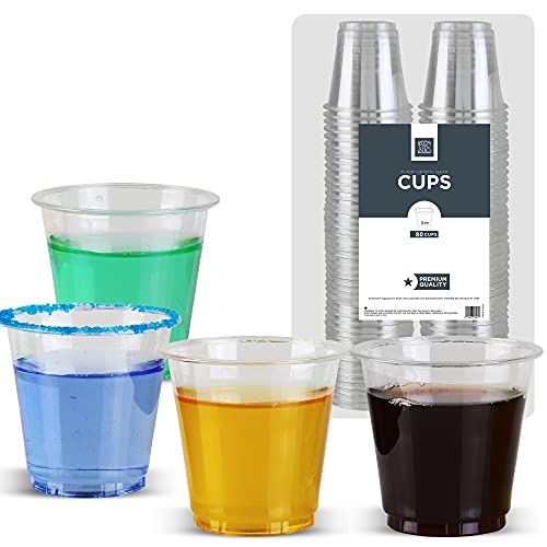 Disposable Plastic 3 Oz shot Cups Good for Condiments, Jello Shots