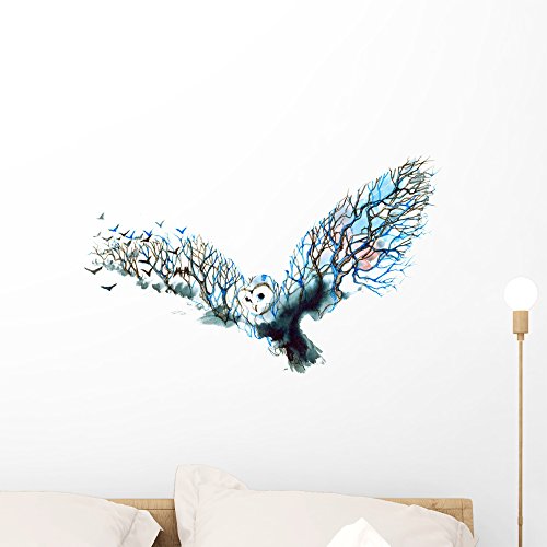 Owl Wall Decals Kritters in the Mailbox Owl Wall Decal