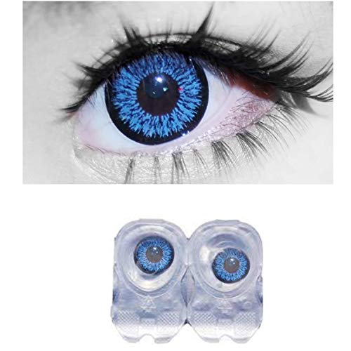 Soft Eye Color Contact Lens (Deep Blue) 1 Soft Eye Color Contact Lens (Deep Blue)