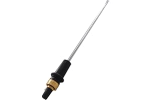 Aosekaa Cello End Pin, End Pin, Cello End Tail Cello Tailpiece for 1/2 3/4 4/4 Cello Upright Double Bass, 40.5cm