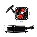 1PZ 33L-001 Recoil Pull Starter for 49cc FS509 Cateye Pocket Mini Bike / 47cc 49cc GS-12 Pocket Mini Bike Parts/Replaces for Hitachi 6696572 Outdoor Power Equipment Parts