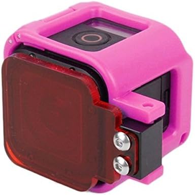 TMC Low-profile Frame Mount with Filter for GoPro HERO4 Session(Pink)