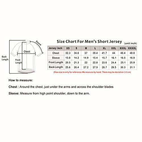 Racmmer Mens Breathable Short Sleeve Cycling Jersey Ultra-Light Cycling Clothing