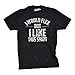 Mens I Would Flex But I Like This Shirt Funny Adult Working Out Gym Tee for Guys Funny T Shirts Cool Fitness Short Sleeve Novelty Tees for Guys Black L
