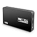 UNU Ultrapak Tour 10000mAH Portable Charger (Black) - 2 USB Port External Battery Pack 8X Fast Charging Power Bank for iPhone 6, iPhone 6 Plus, 5S 4S, Samsung Galaxy S6, S5 and other Android Phone
