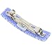 GlassOfVenice Murano Glass Millefiori Hair Clip - Tender Blue