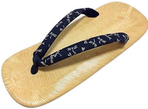 Amazon 日本製 チバ表雪駄 ライト底 藍染 とんぼ L寸 ビニール 畳 たたみ タタミ 合成皮革 履物 草履 和柄サンダル セッタ 粋 着物 和装 浴衣 半纏 甚平 作務衣 祭 神輿 太鼓 花火 父の日 誕生日 ギフト プレゼント