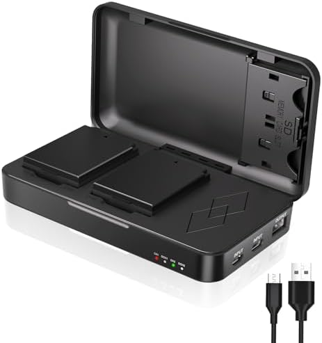 Amazon.com: JYJZPB 2 Pack EN-EL15C Batteries and Charger Case for