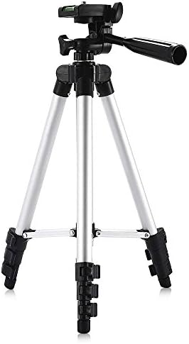 Technikon 3110 Portable & Foldable Camera - Mobile Tripod with Mobile Clip Holder Bracket, Fully Flexible Mount Cum Tripod, Stand