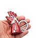 Gankchen Hulk Infinity Stones Gauntlet Keychain Zinc Alloy Right Hand Stones Keychains Car Key Ring Key Tag Key Rings