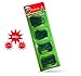 R’ND’s 300 Pack Ornament Hooks Christmas Tree Decorating Hangers- Metal Wire Ornament Hooks for Christmas Tree Decoration Hanging (Green)